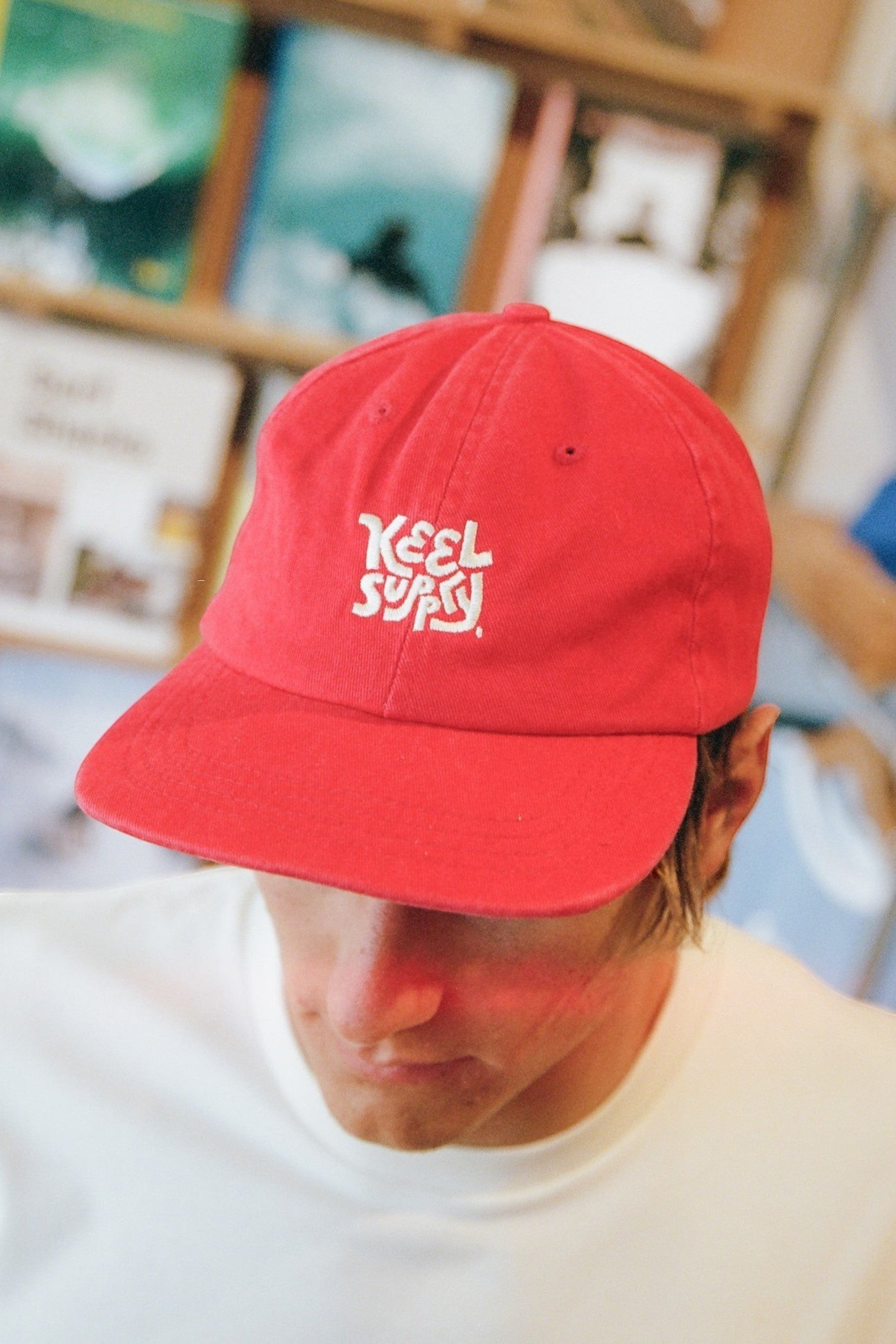 Keel Surf Logo Cap - Red