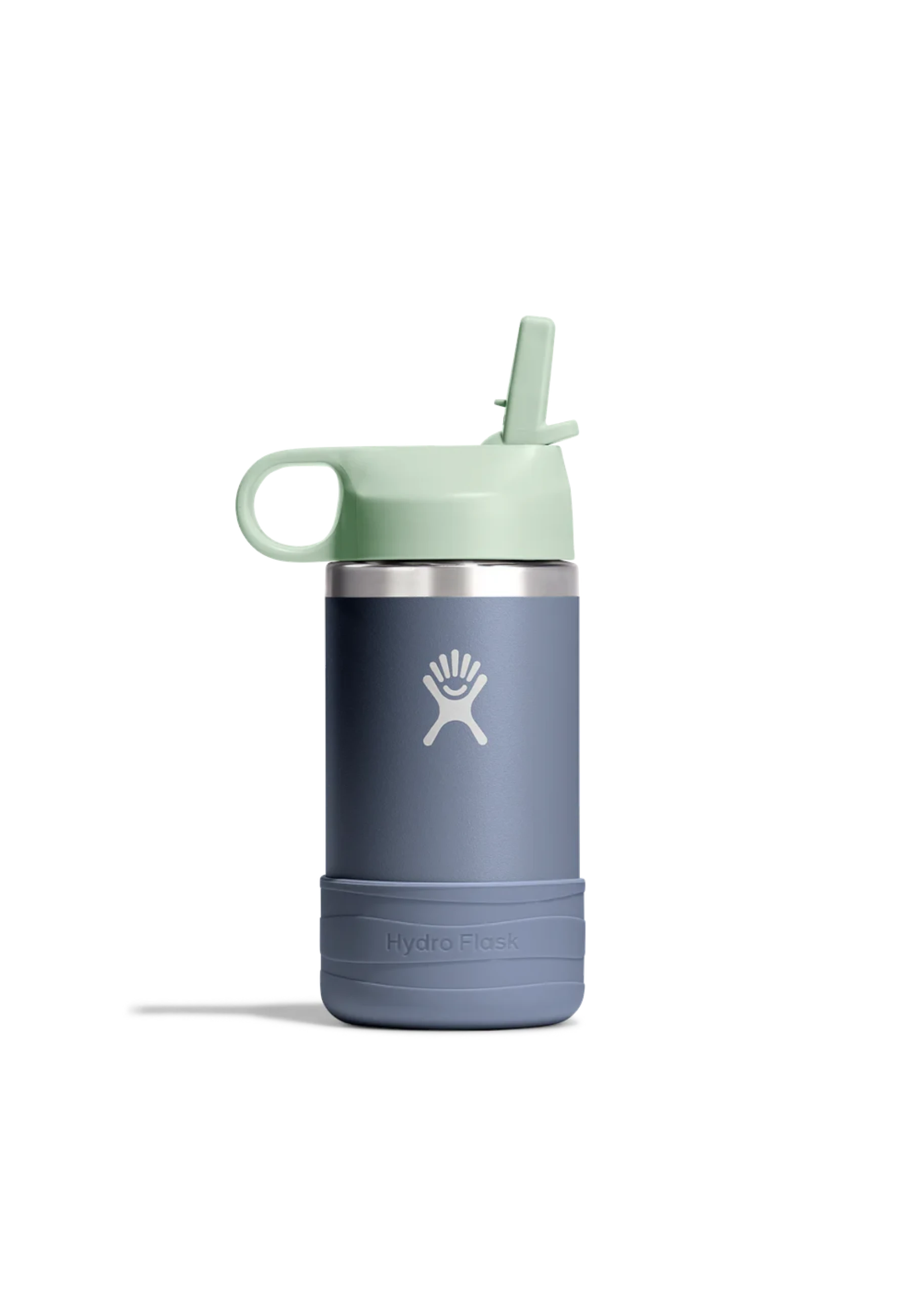 12 Oz Kids Wide Mouth Straw Cap - Koala Grey