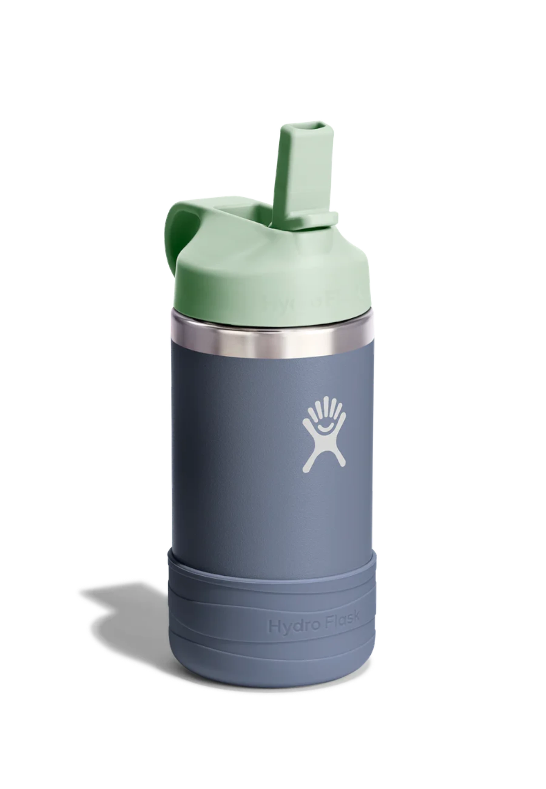 12 Oz Kids Wide Mouth Straw Cap - Koala Grey