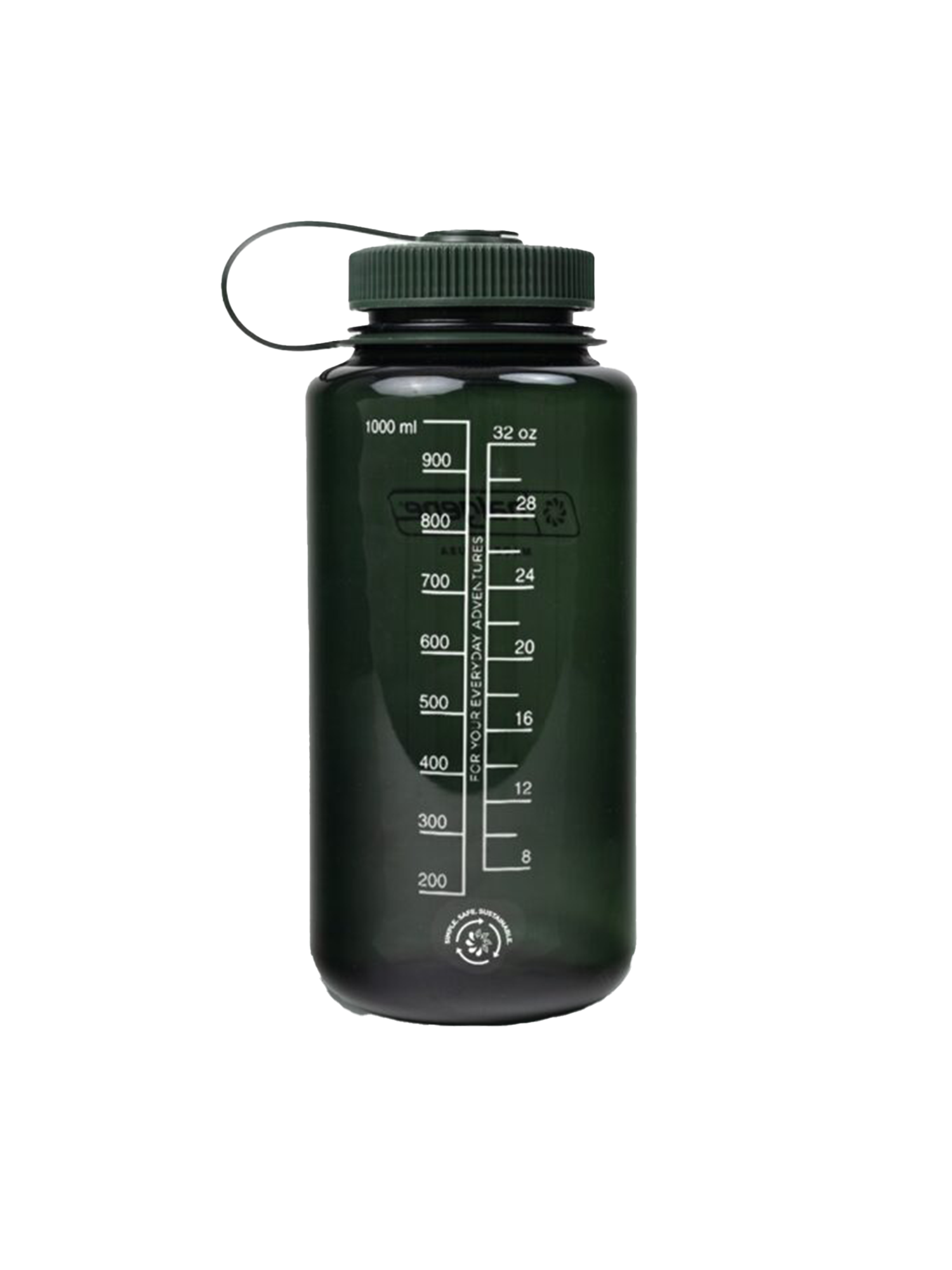 1L Wide Mouth Sustain Water Bottle - Jade - Keel Surf & Supply