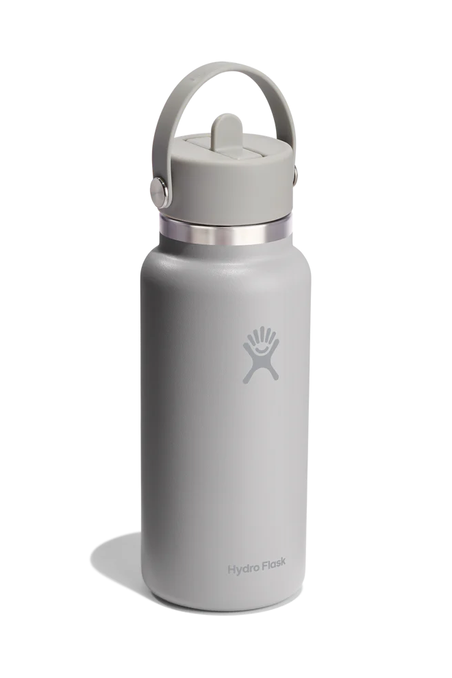 32 Oz Wide Flex Straw Cap - Shale Gray