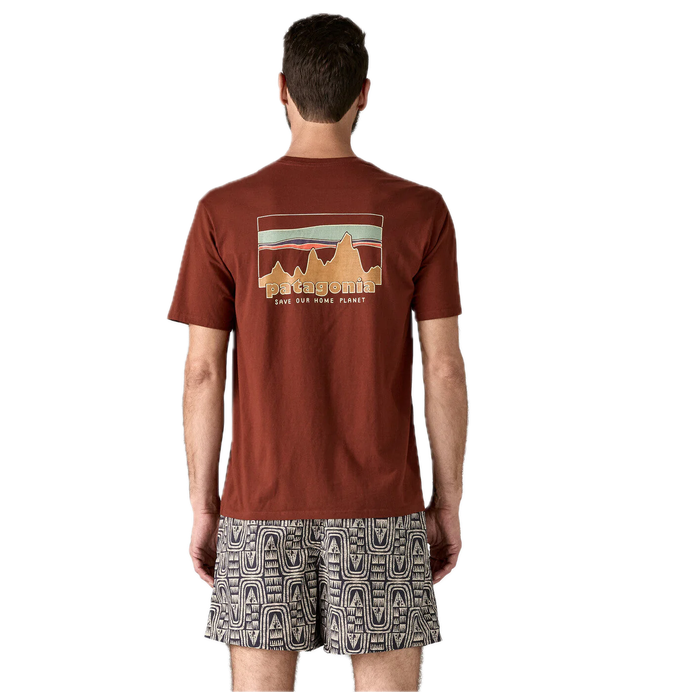 Men's '73 Skyline Organic T-Shirt - Dried Vanilla - Keel Surf & Supply