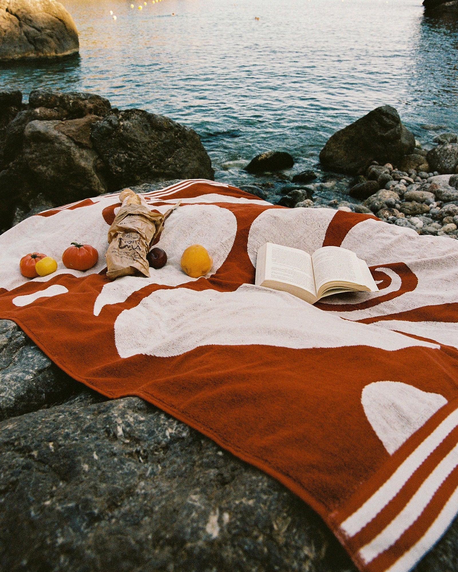 Florence Towel - Red
