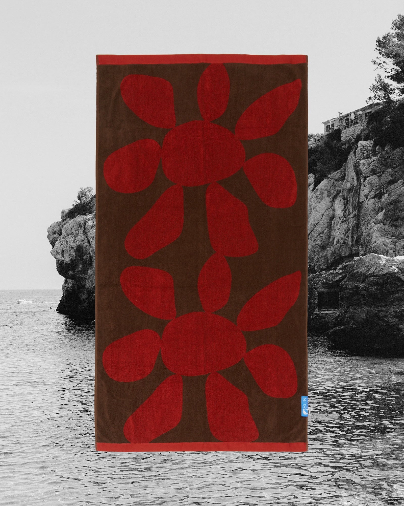 Calvi Towel - Red