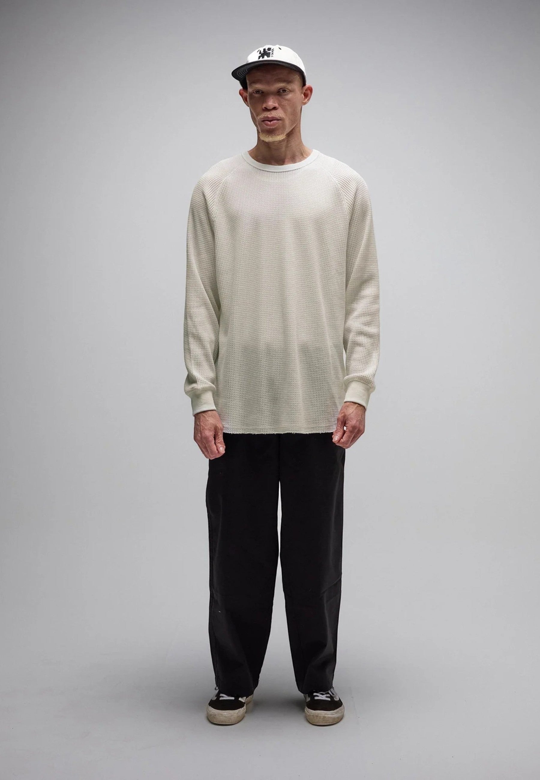 AG Raglan Waffle - Bone - Core