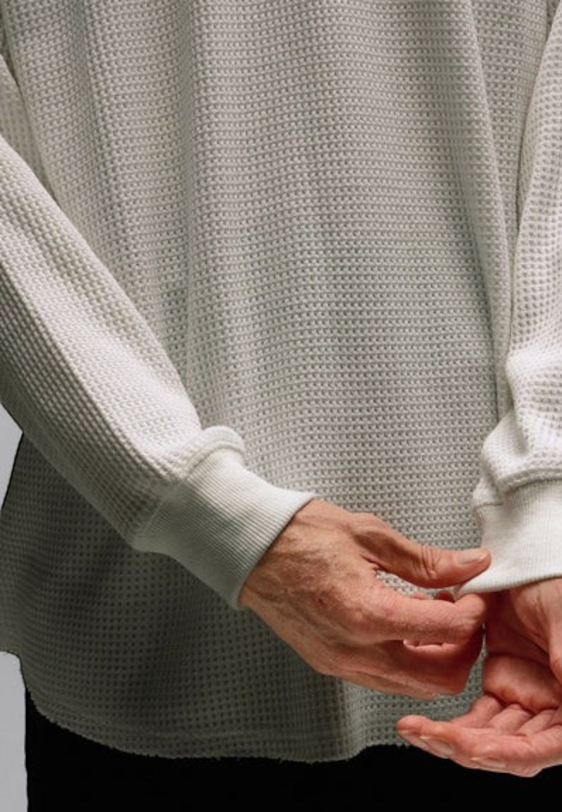 AG Raglan Waffle - Bone - Core