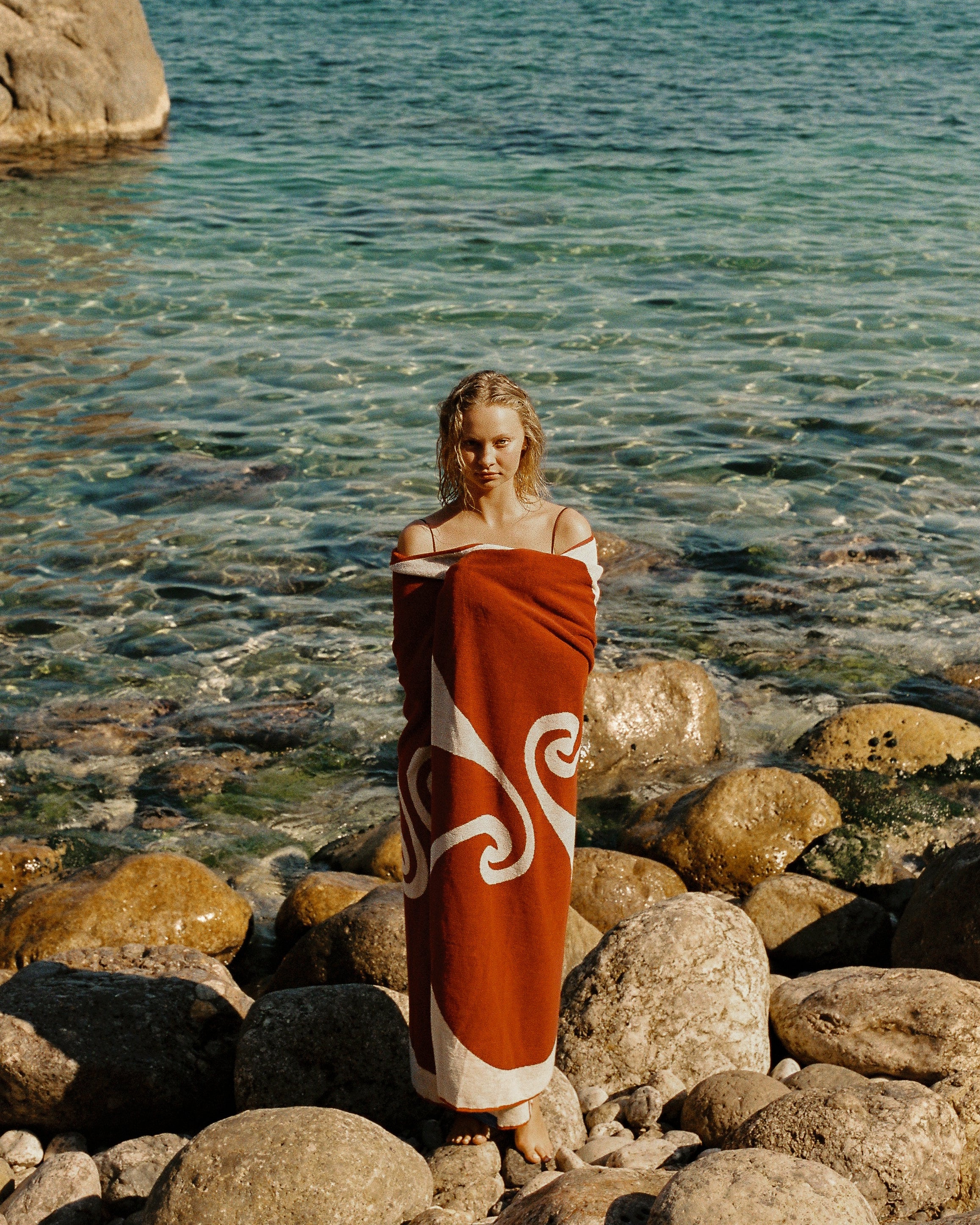 Florence Towel - Red