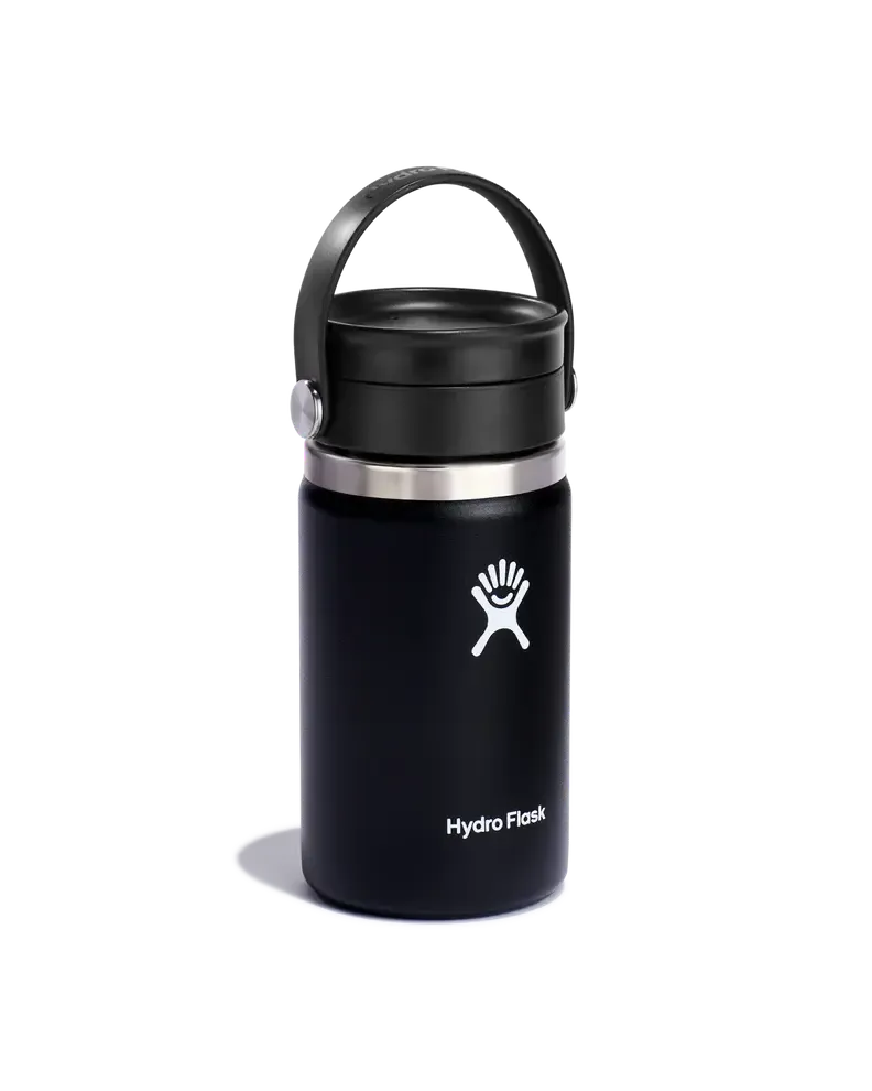 12oz Coffee with Flex Sip Lid - Black