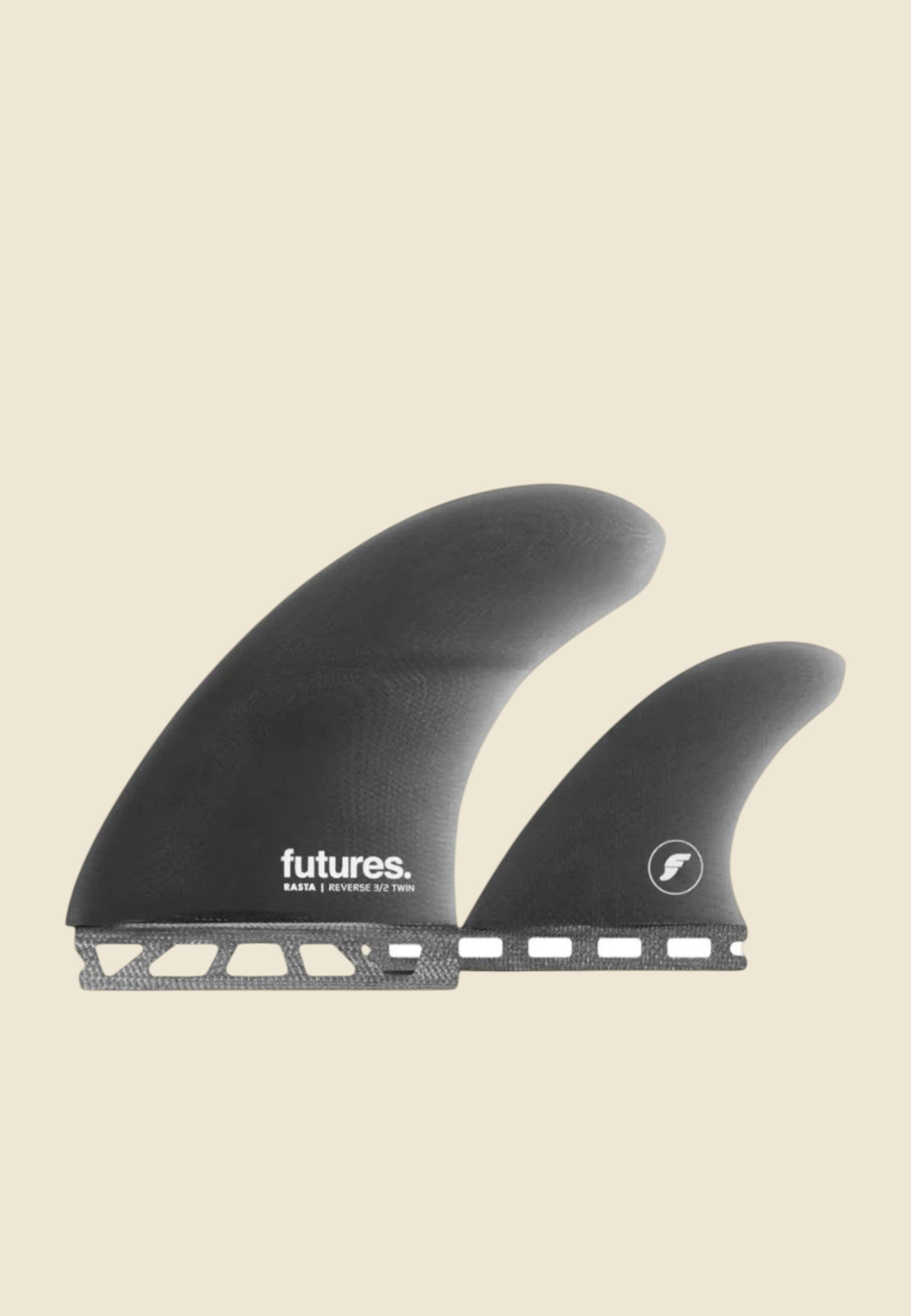 Rasta 3/2 Reverse Fibreglass Twin + 1 - Grey