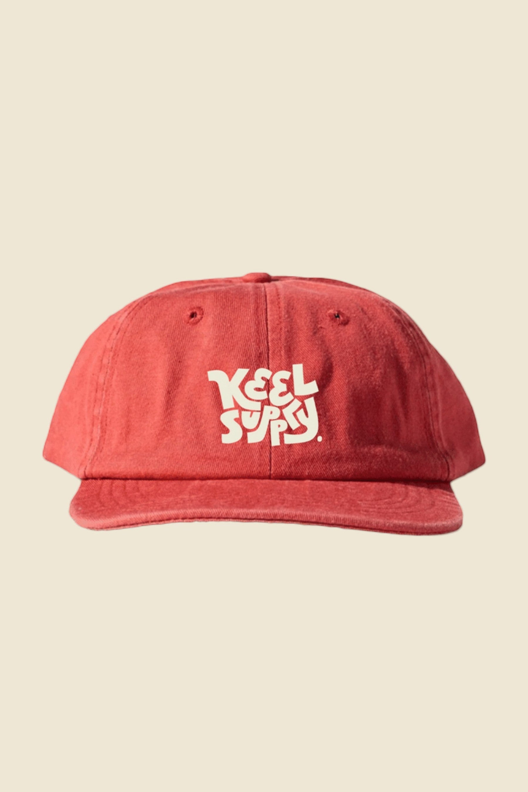 Keel Surf Logo Cap - Red