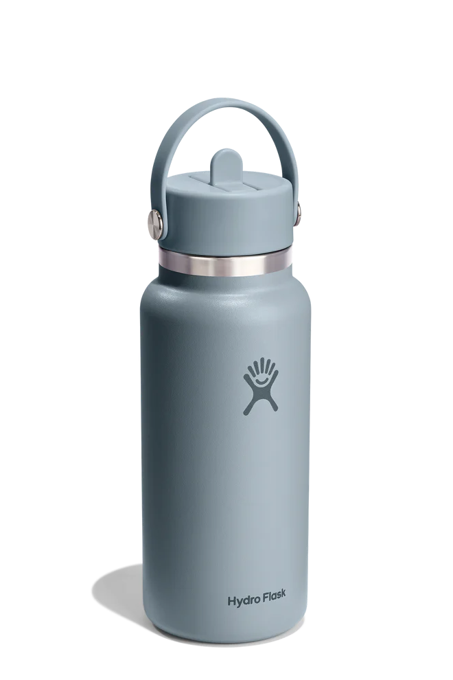 32 Oz Wide Flex Straw Cap - Birch