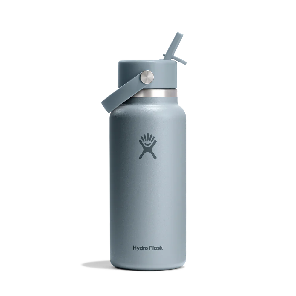 32 Oz Wide Flex Straw Cap - Birch