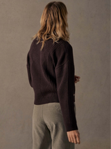 McTavish Cable Knit Sweater - Brown