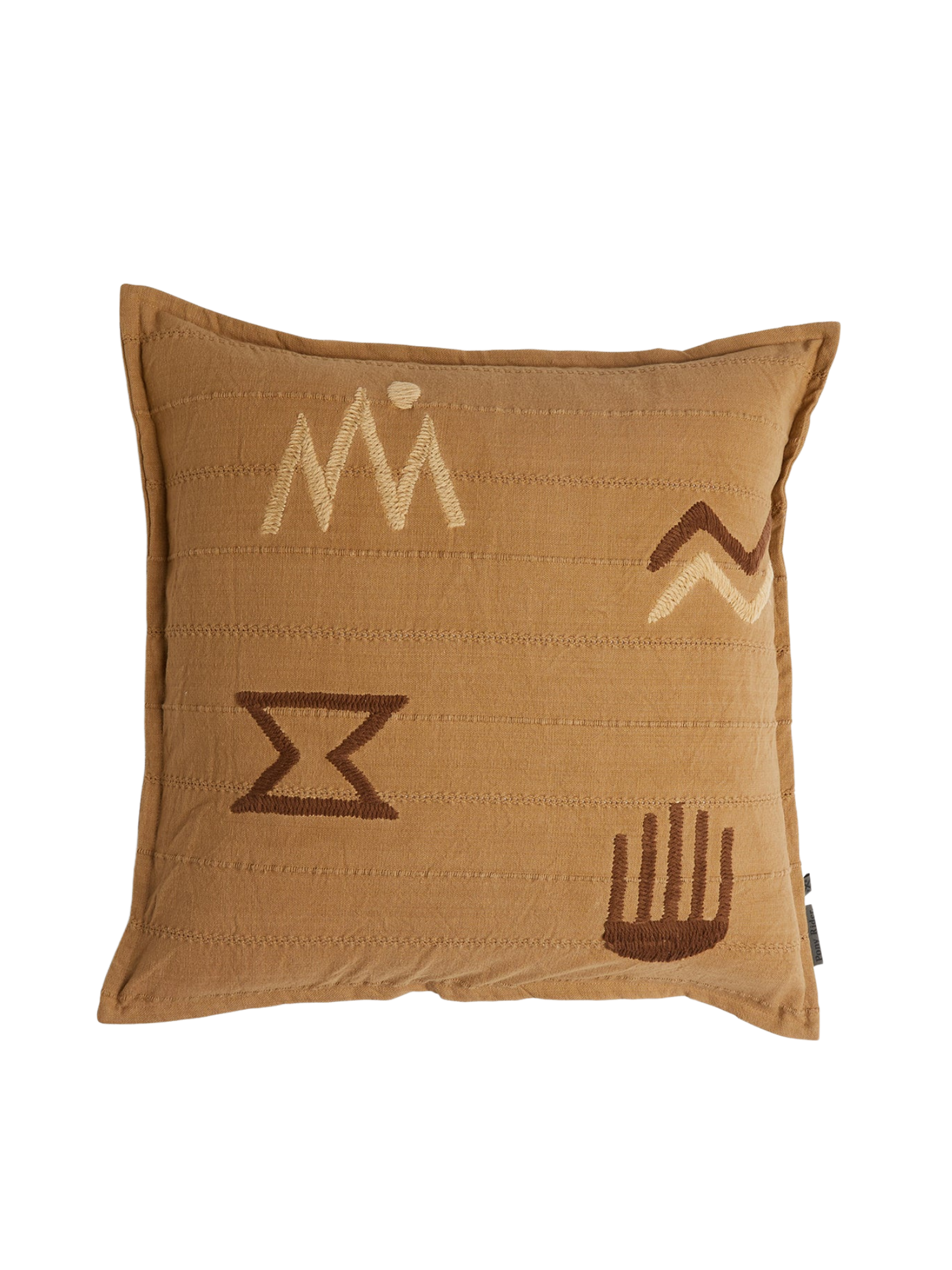 Pony Rider Ancestors Way Cushion | Toffee Brown / Monks Robe