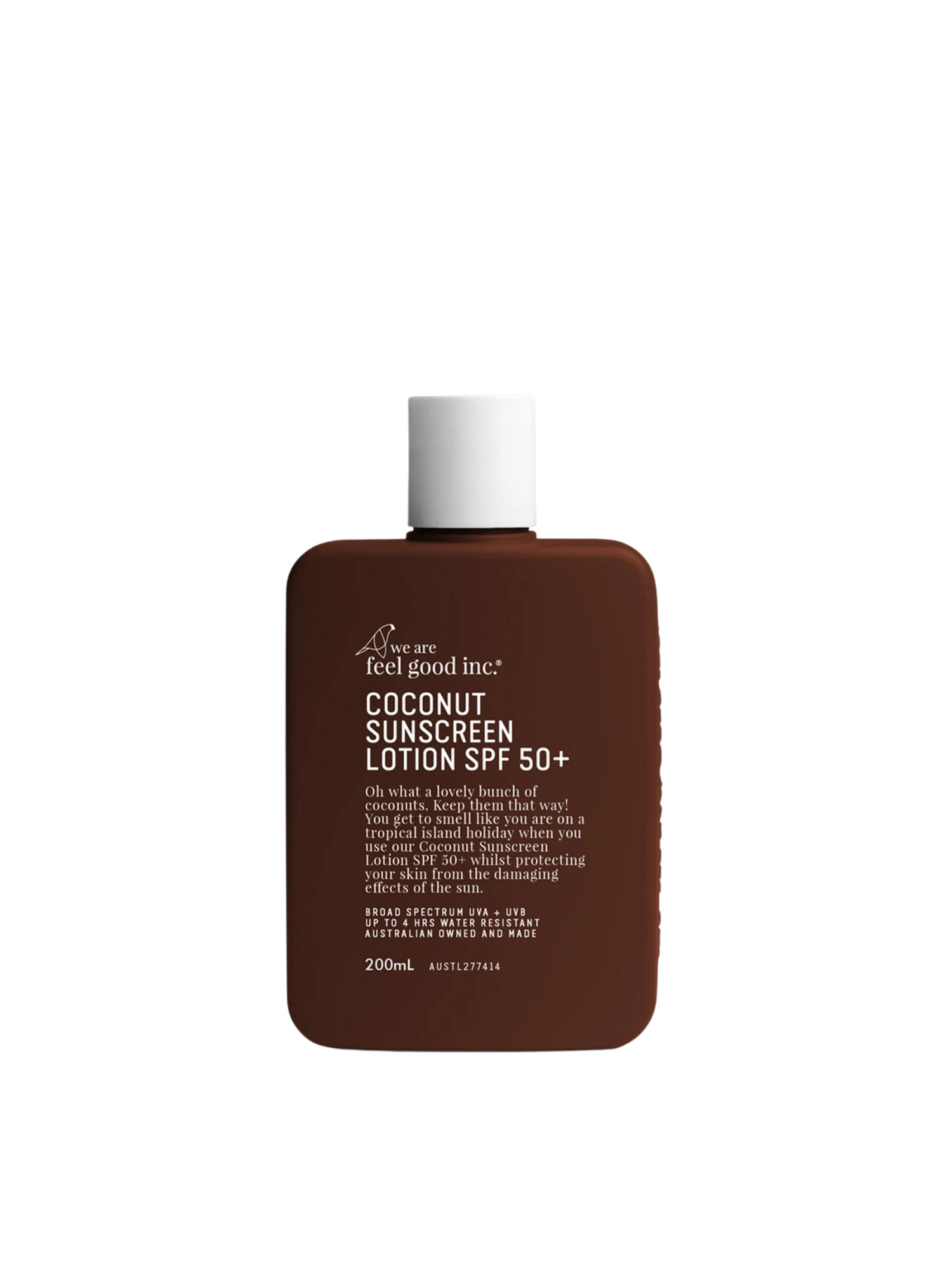 WE ARE FEEL GOOD Coconut Sunscreen Lotion SPF 50+