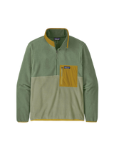 Patagonia Men's Microdini 1/2-Zip Pullover Salvia Green | Keel Surf & Supply