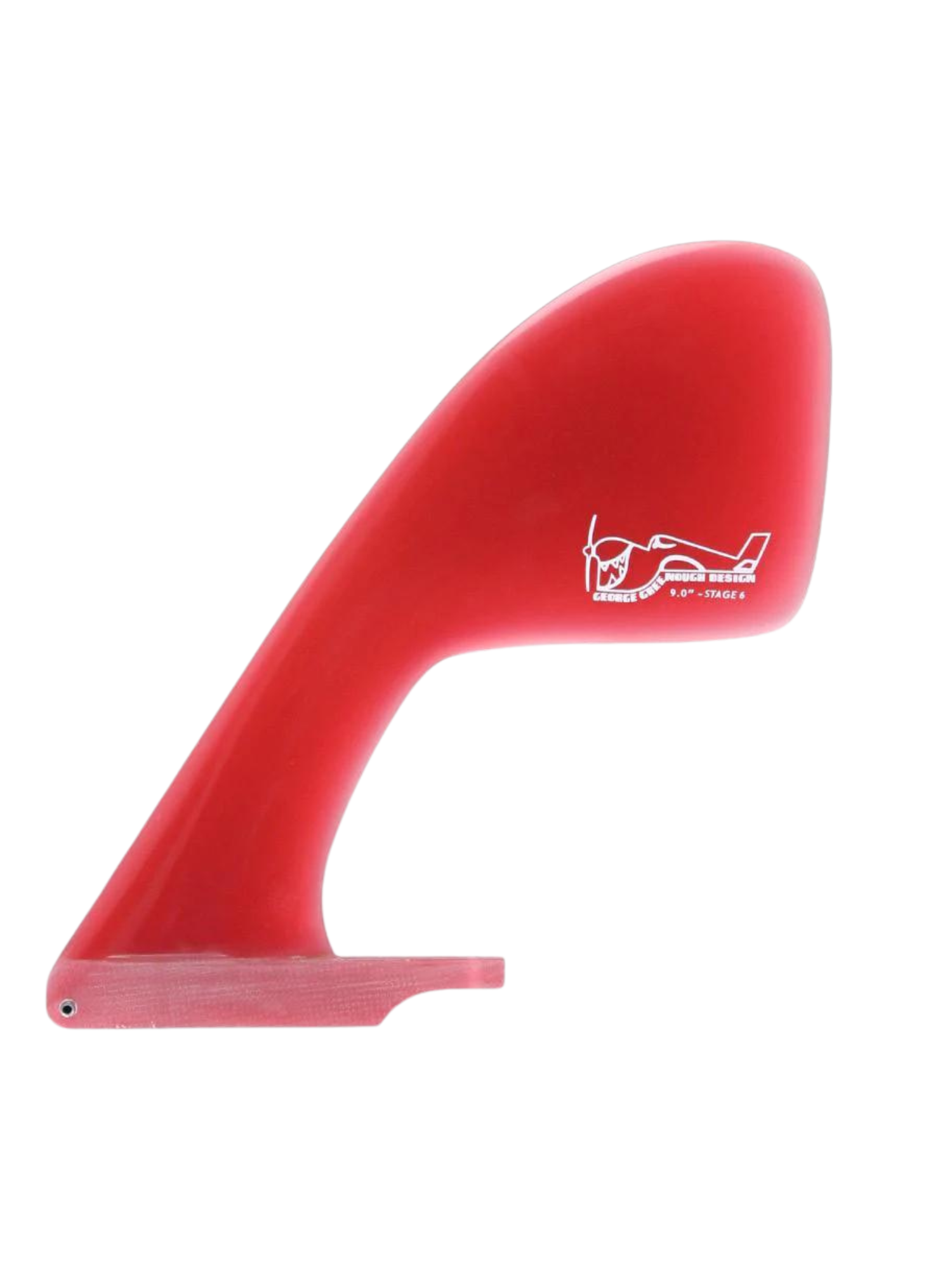 Greenough Stage-6 9.75" Red - Keel Surf & Supply