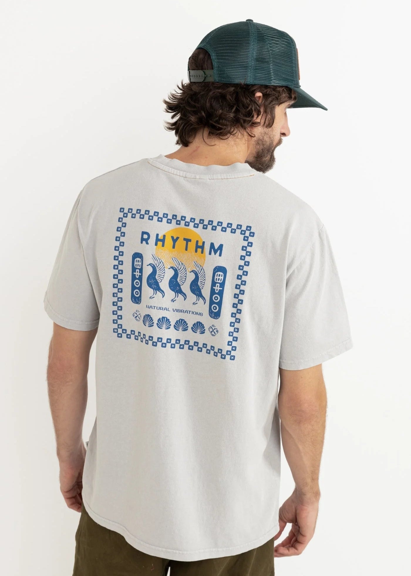Rhythm Natural Vibrations Tshirt - Stone