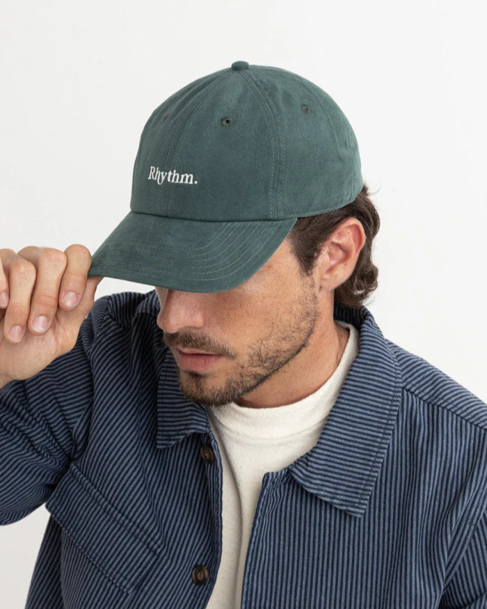 Essential Brushed Twill Cap - Green