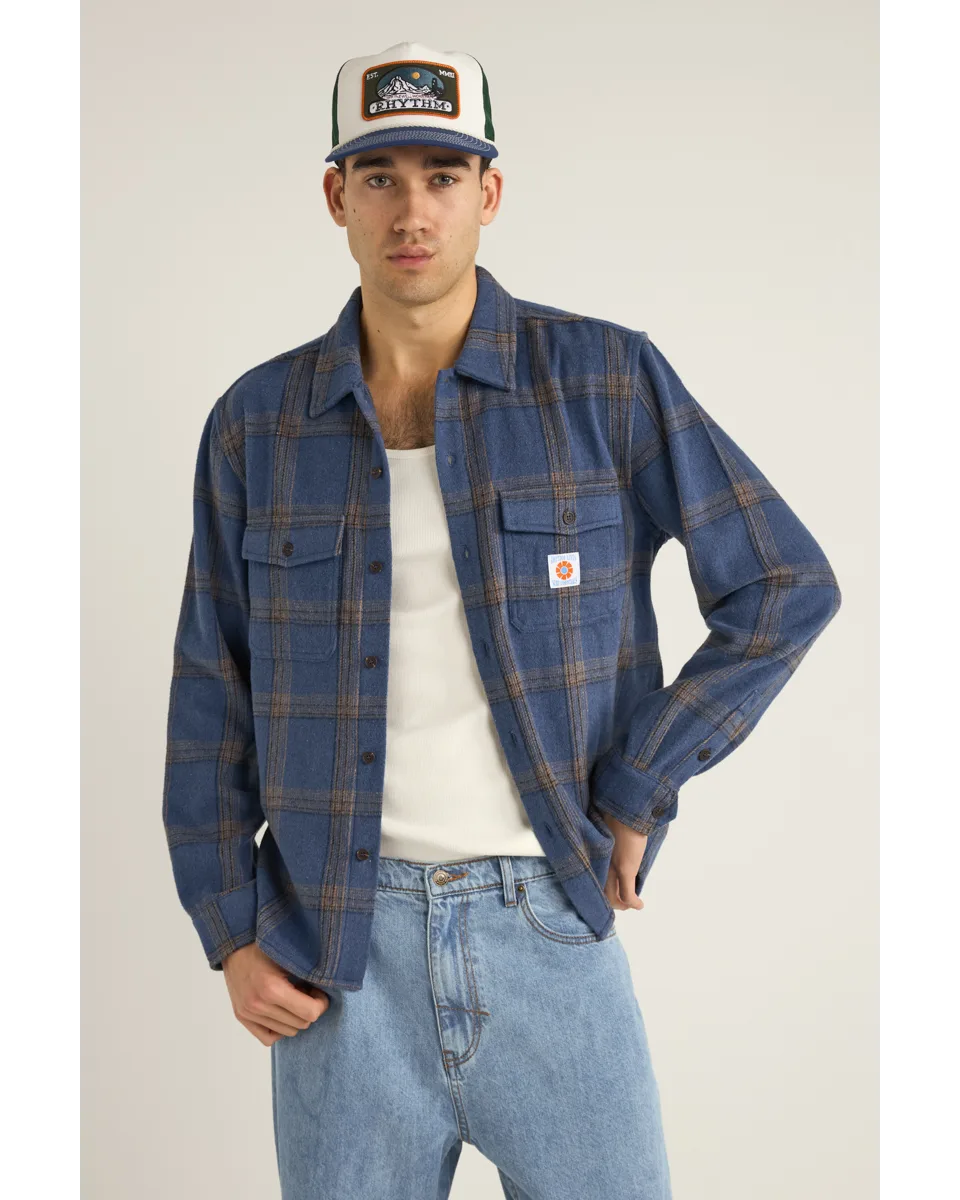 Rhythm Check LS Shirt - Blue