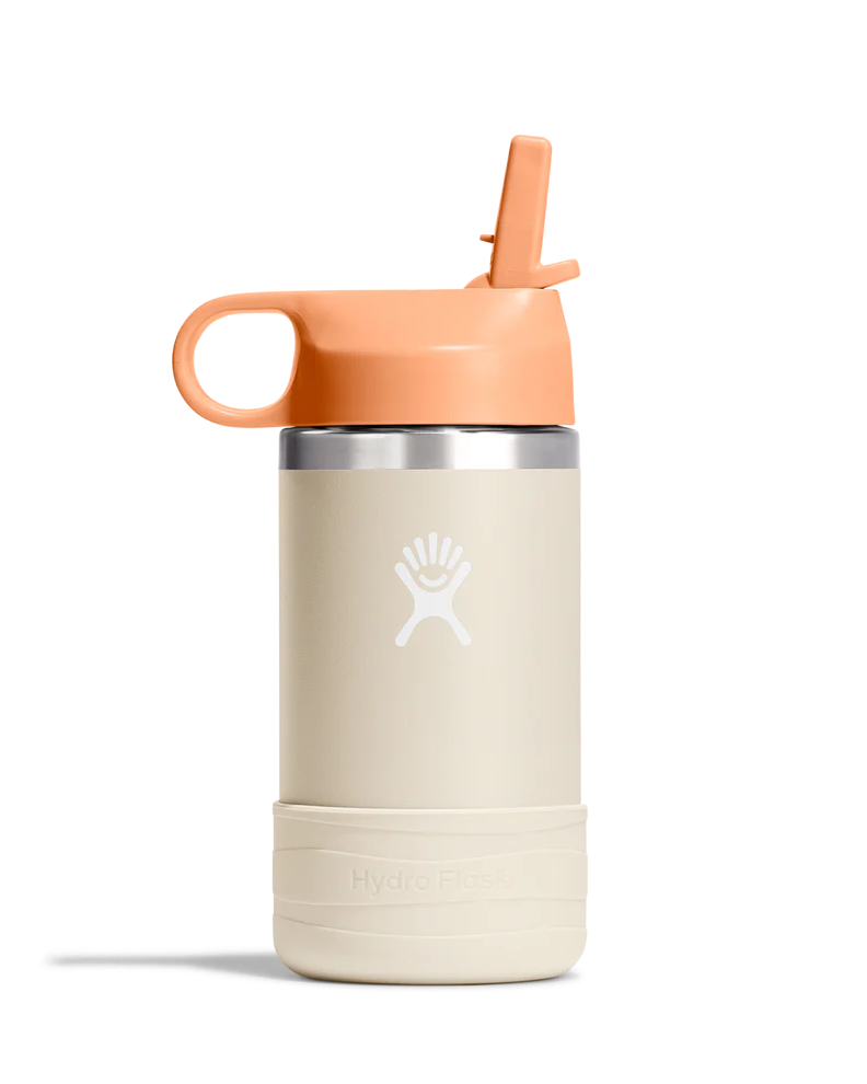 12 Oz Kids Wide Mouth Straw Cap - Coconut