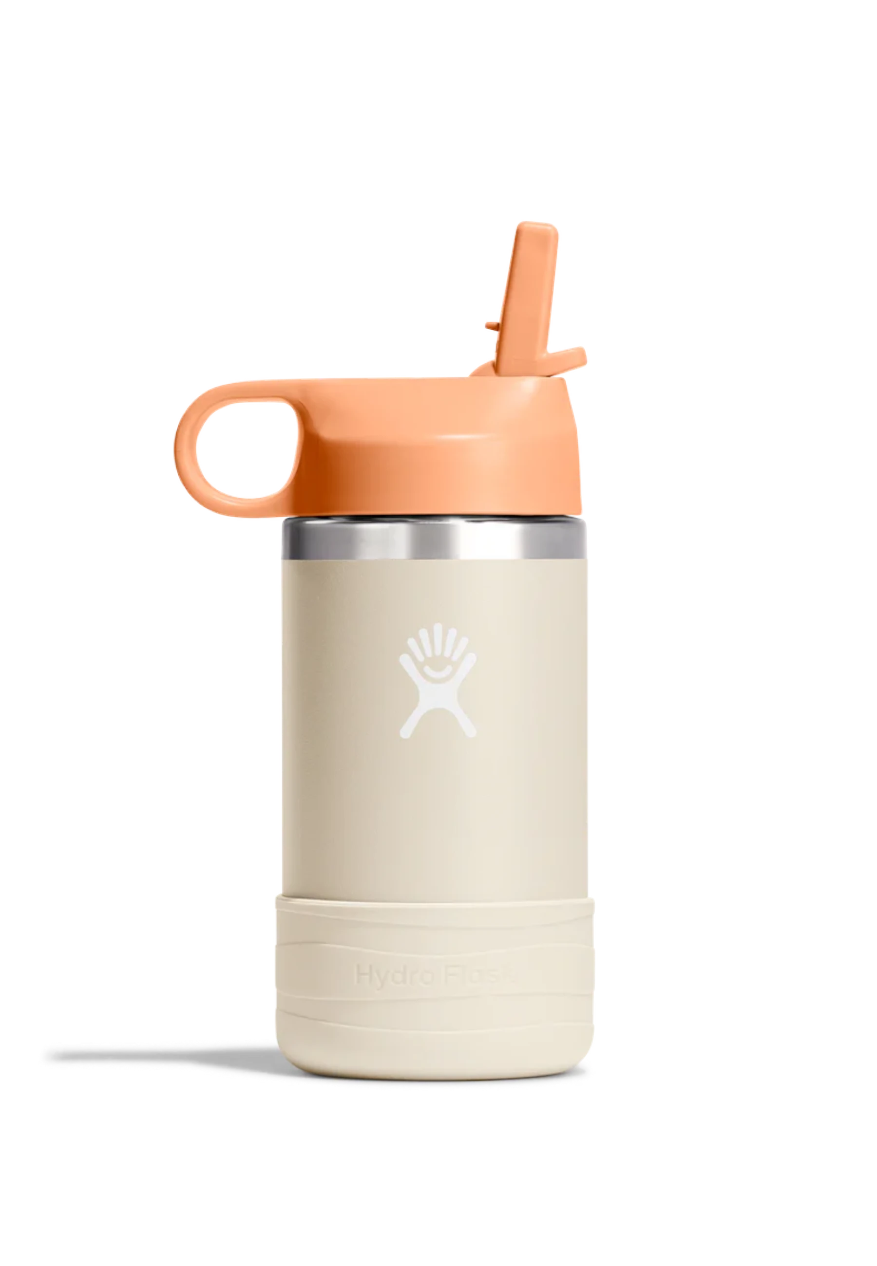 12 Oz Kids Wide Mouth Straw Cap - Coconut