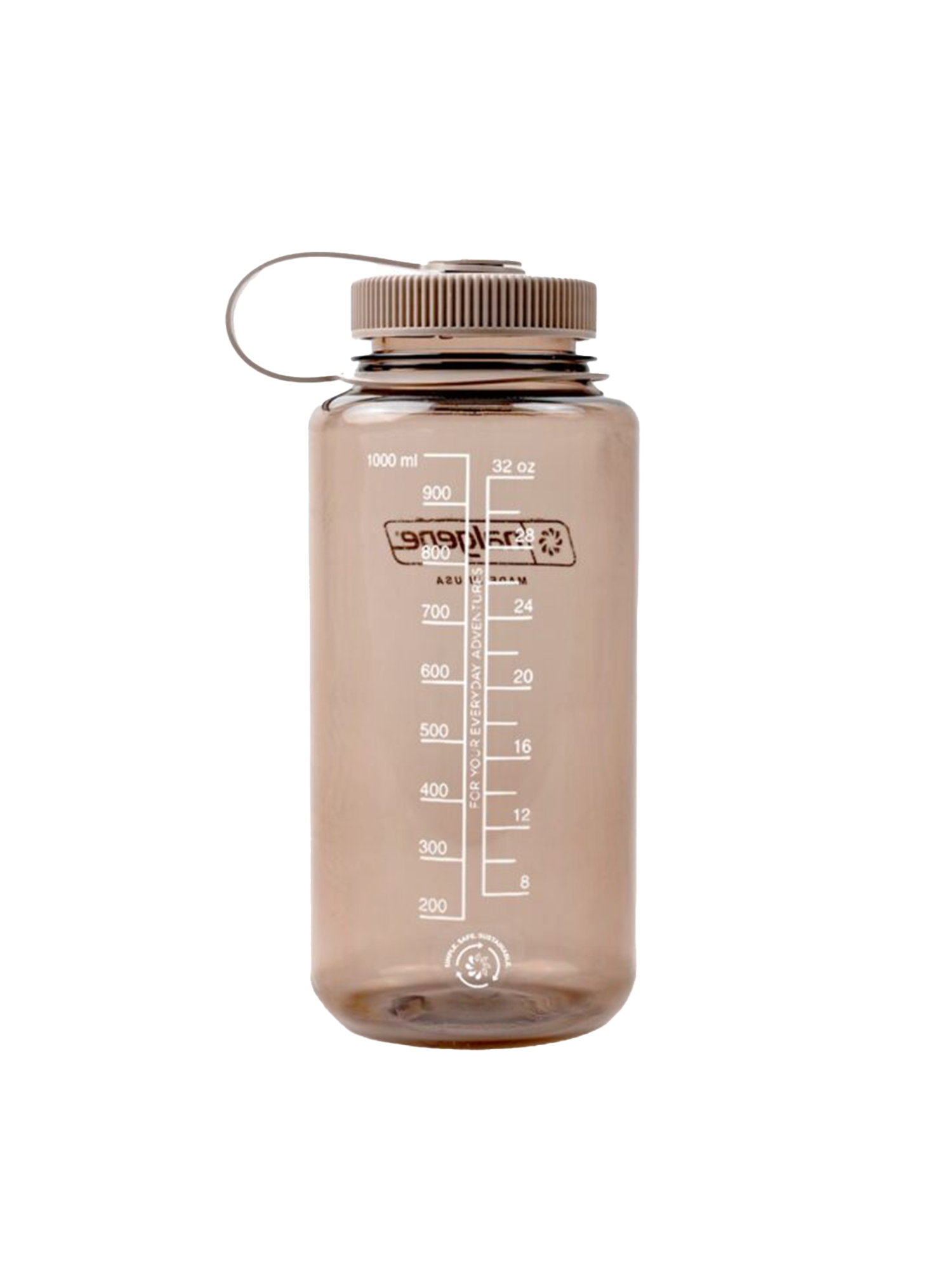 1L Wide Mouth Sustain Water Bottle - Mocha - Keel Surf & Supply