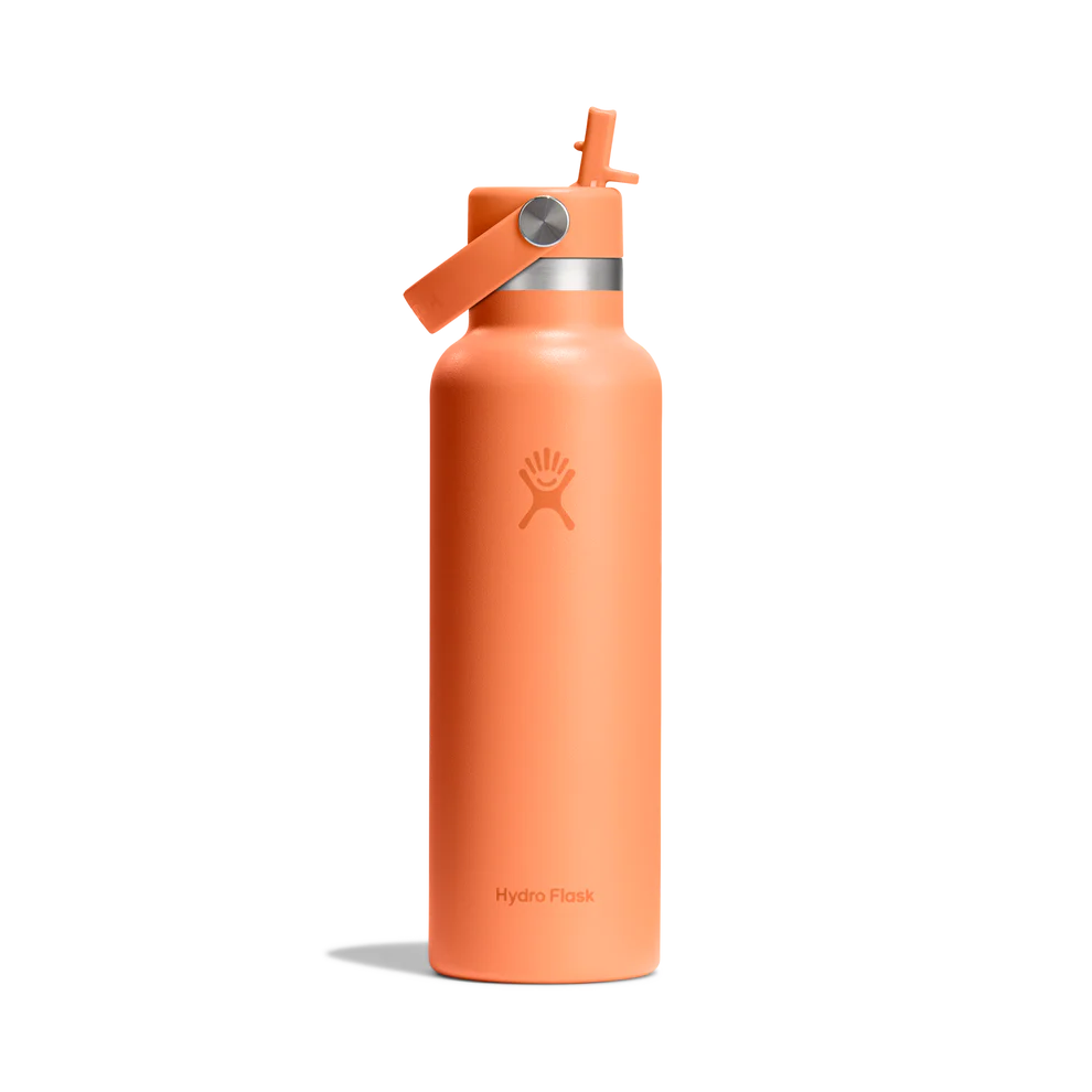 21oz Standard Mouth Flex Straw Cap - Nectar Orange