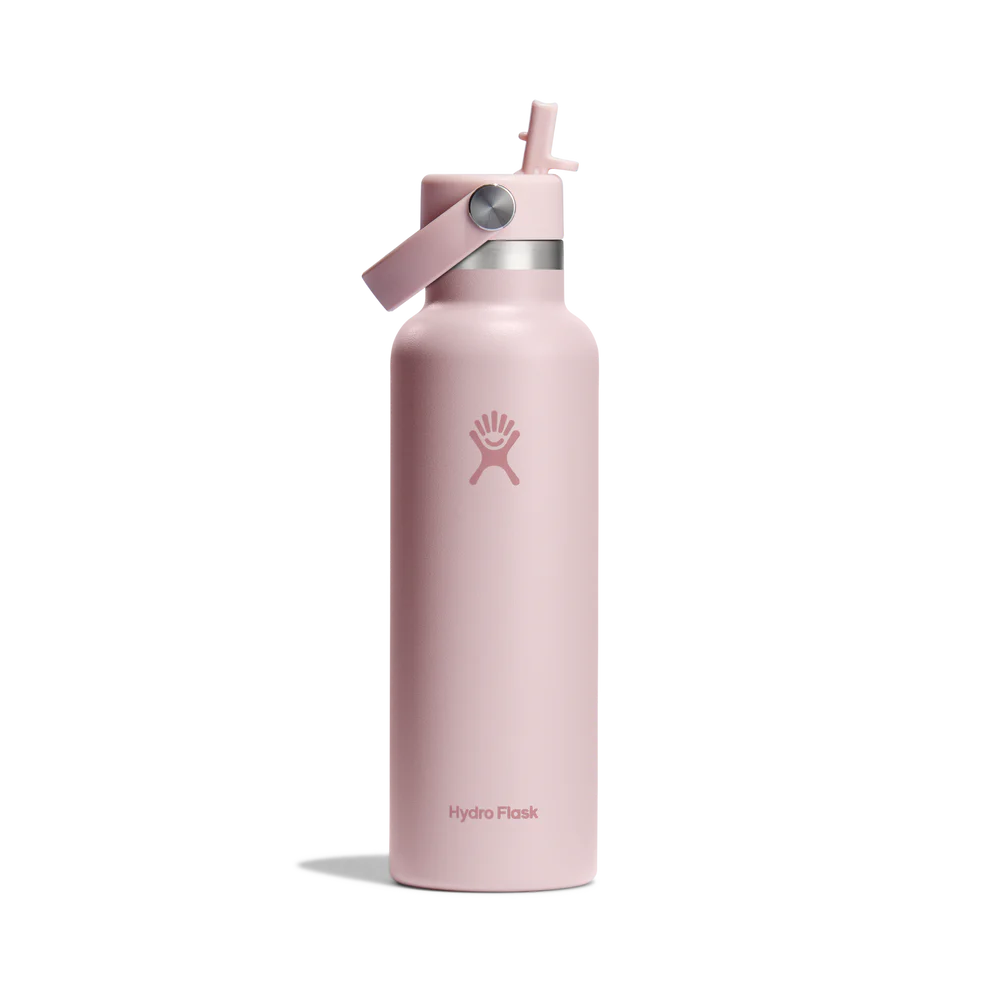 21oz Standard Mouth Flex Straw Cap - Trillium Pink