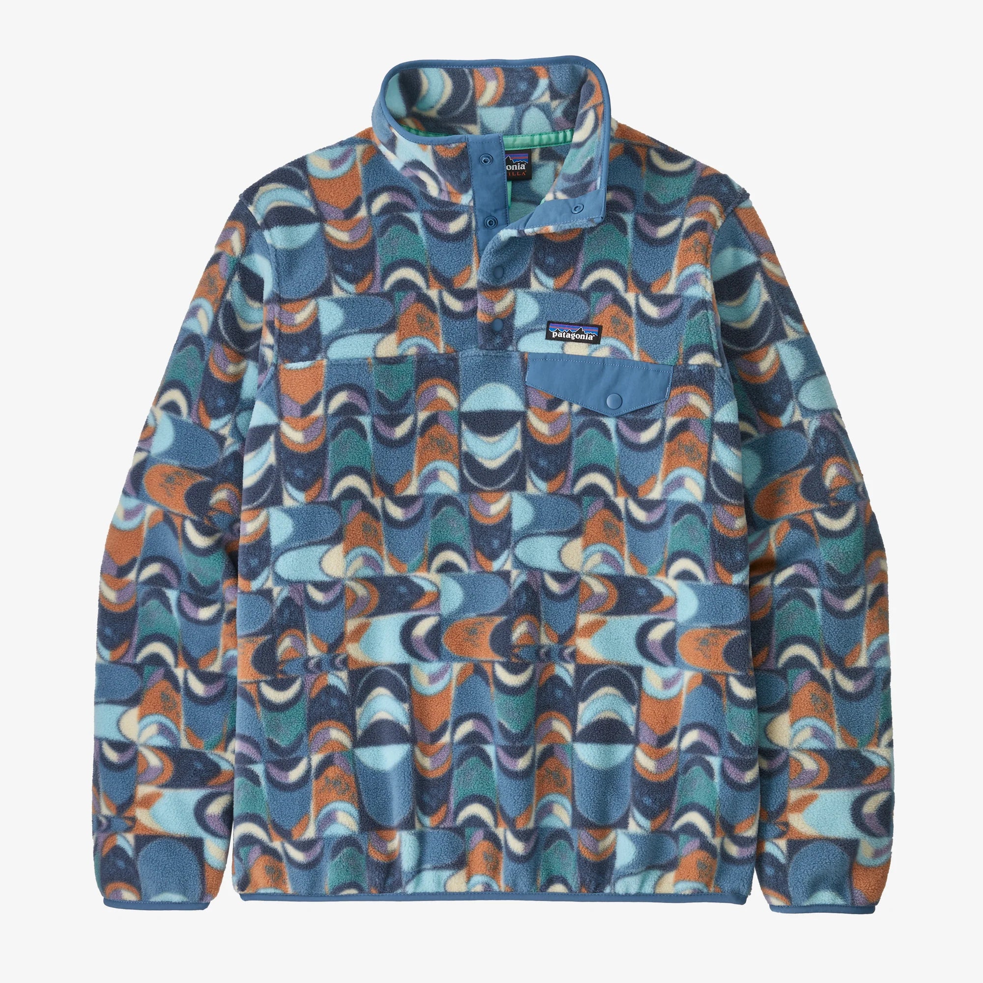 Patagonia Womens LW Synch Snap - Swallowtail Geo