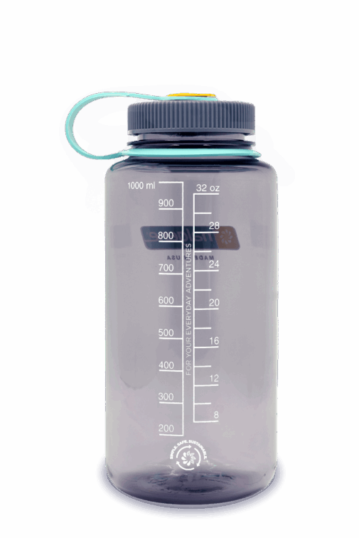 1L Sustain Wide Mouth Bottle - Aubergine - Keel Surf & Supply