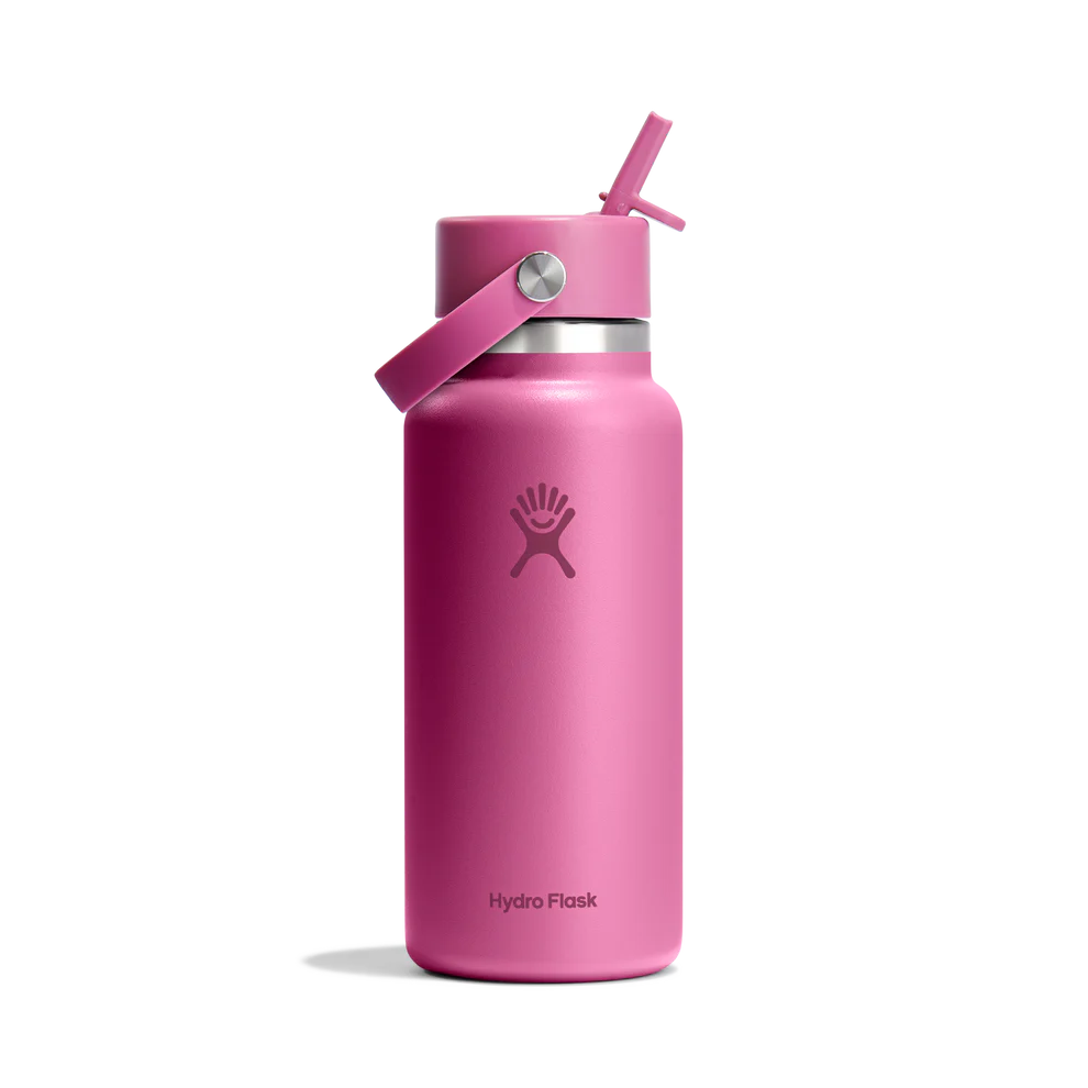 32oz Wide Mouth with Flex Straw Cap - Reef