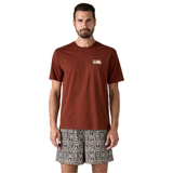  Men's '73 Skyline Organic T-Shirt - Dried Vanilla - Keel Surf & Supply