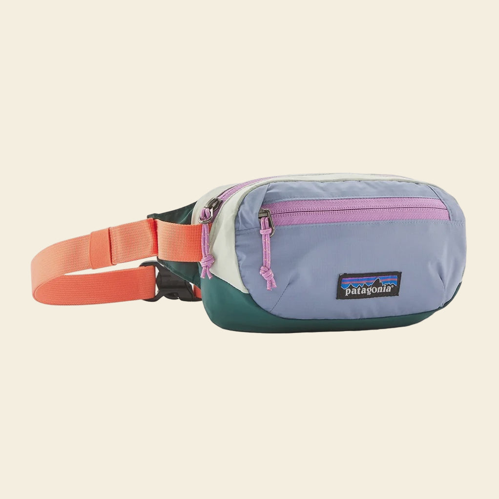 Terravia Mini Hip Pack - Patchwork: Barnacle Blue