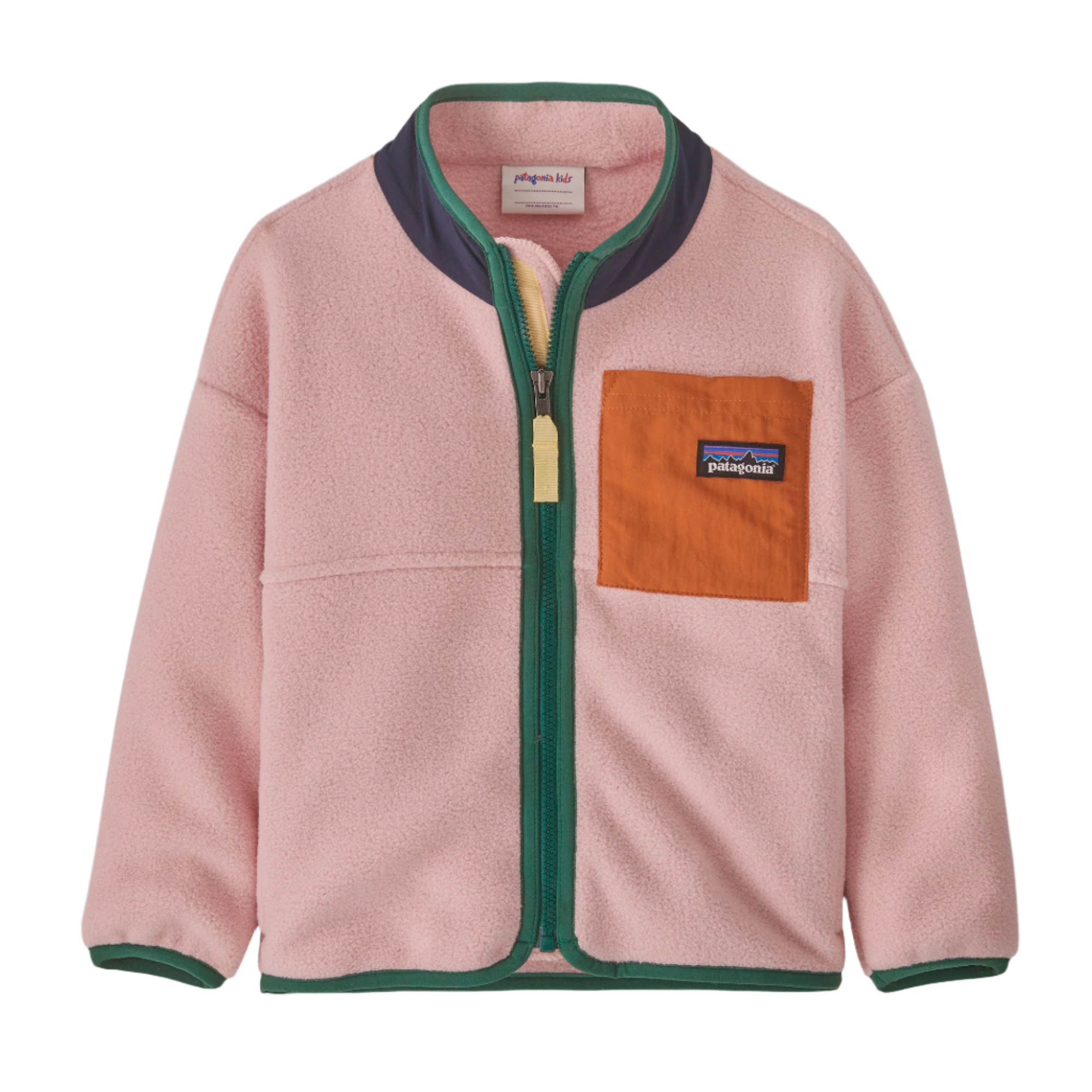 Patagonia Baby Synchilla® Fleece Jacket - Mallow Pink | Keel Surf & Supply