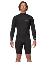 Men's Yulex® Regulator® Lite Front-Zip Long-Sleeved Spring Suit - Black - Keel Surf & Supply