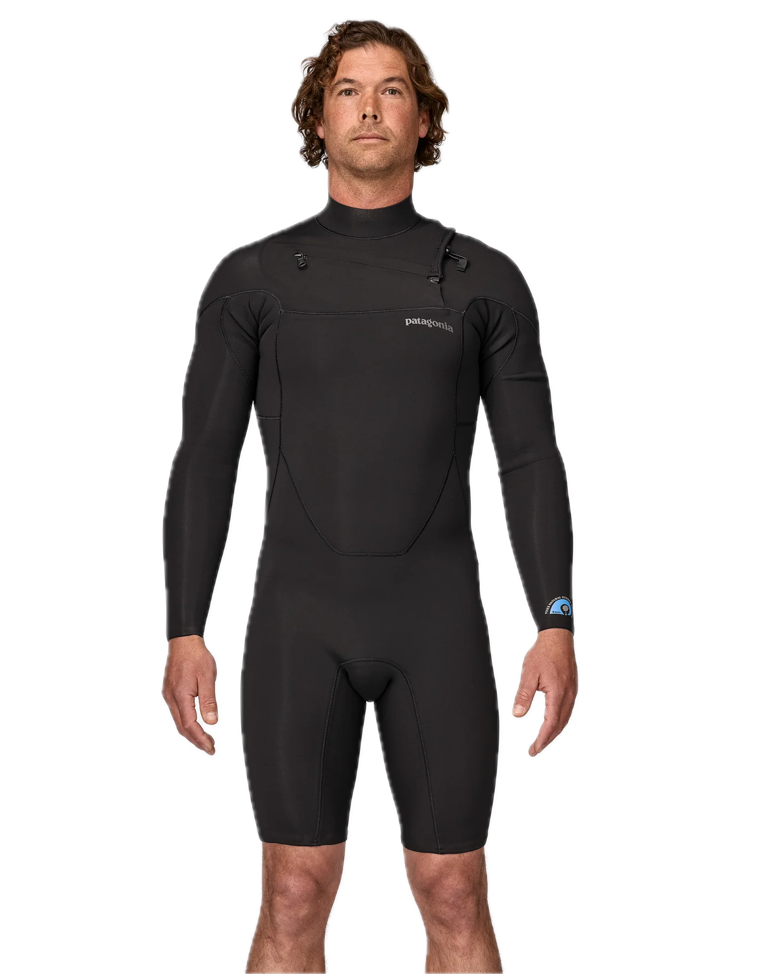  Men's Yulex® Regulator® Lite Front-Zip Long-Sleeved Spring Suit - Black - Keel Surf & Supply