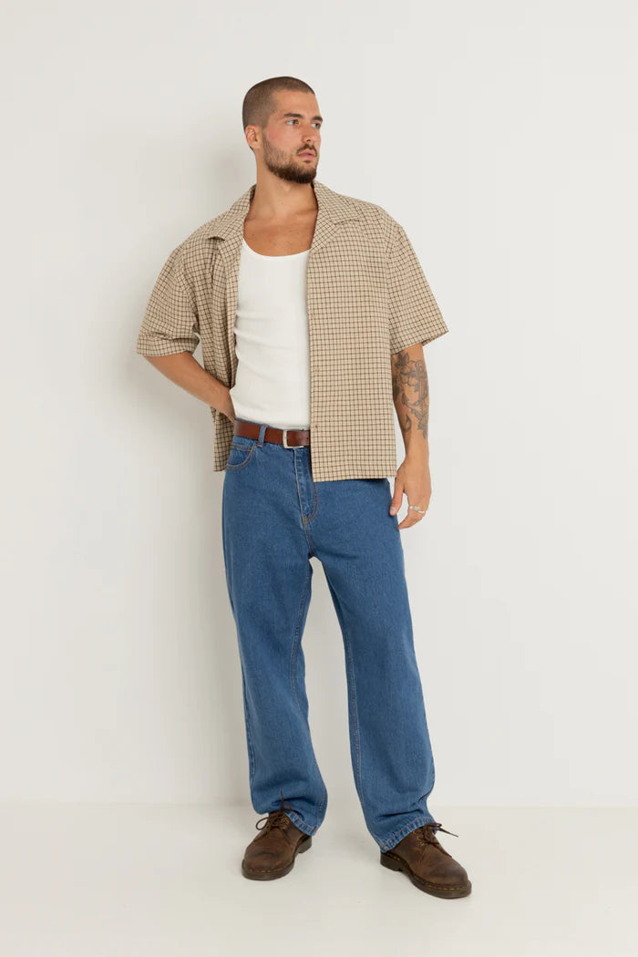 Jeremy Check SS Shirt - Keel Surf & Supply