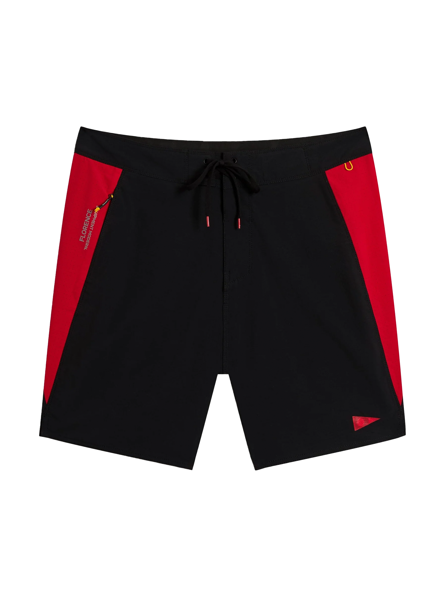 Cordura® Airtex Boardshort - Black / Racing Red