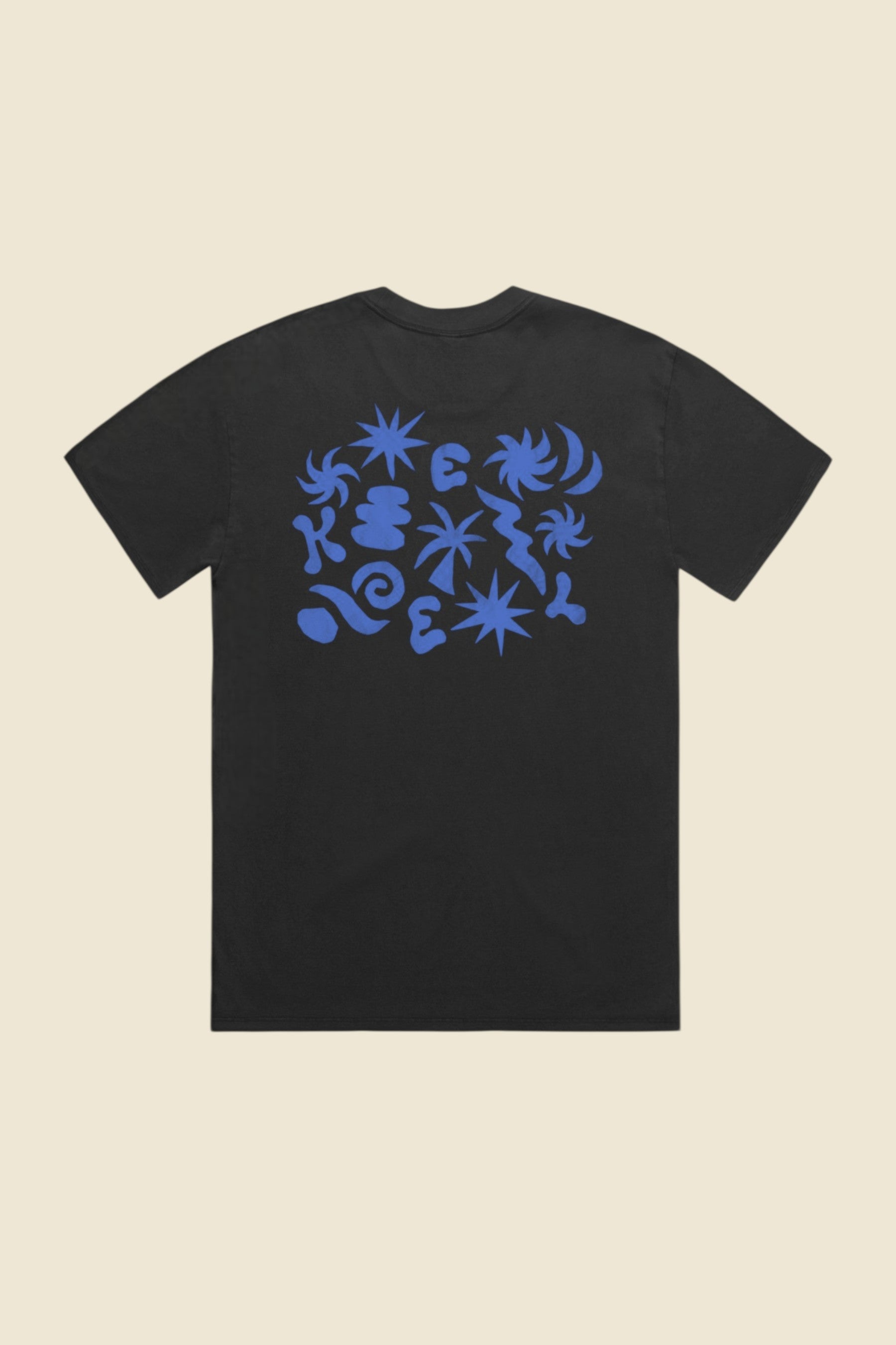 Cut Out Tee - Faded Black