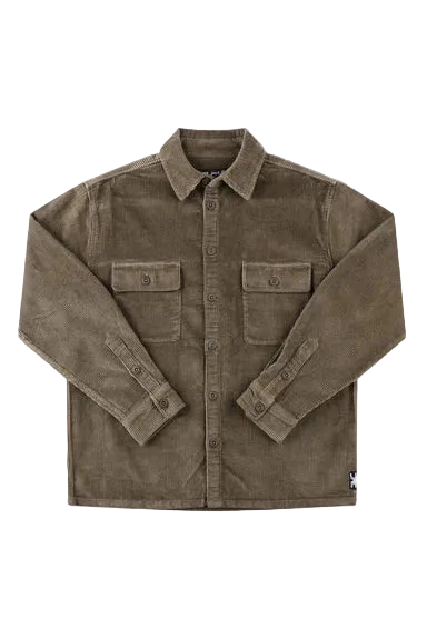 Reynolds Cord LS Shirt - Pine