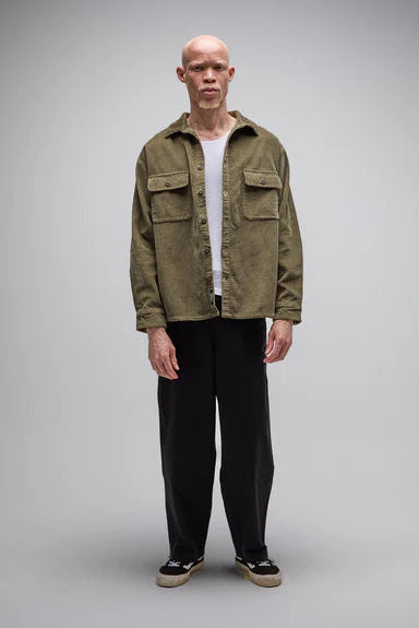 Reynolds Cord LS Shirt - Pine