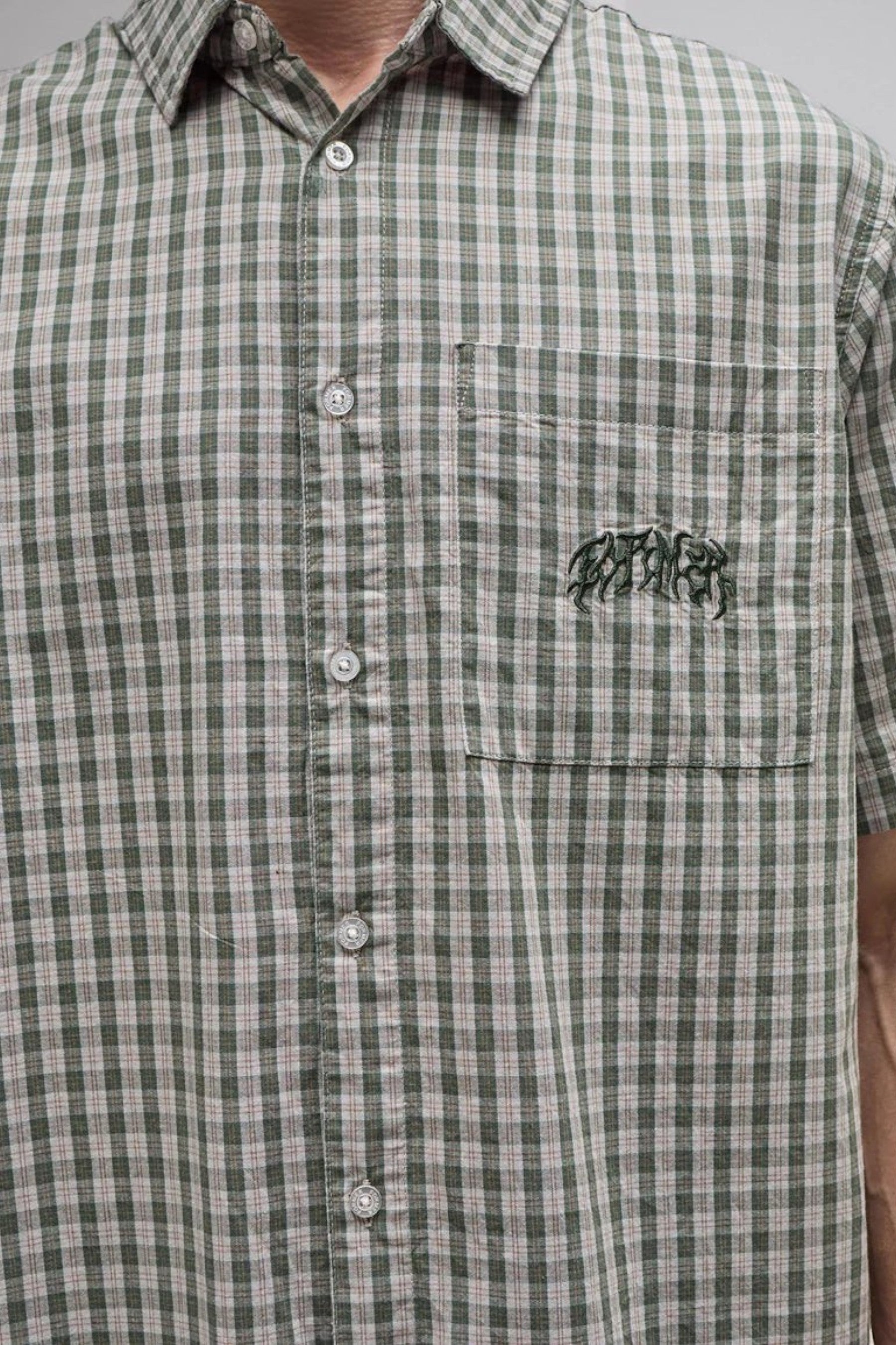 Vivian Check Shirt - Pine
