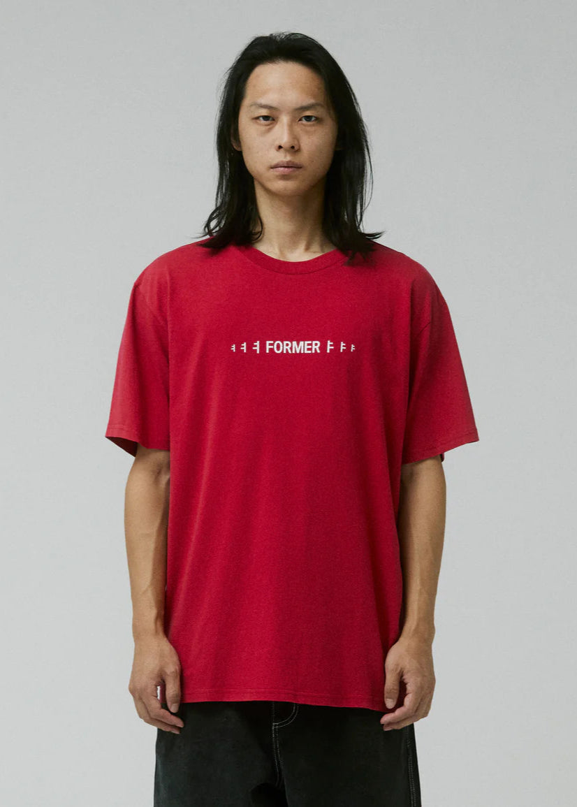 Former Envision T-Shirt - Washed Red | Keel Surf & Supply