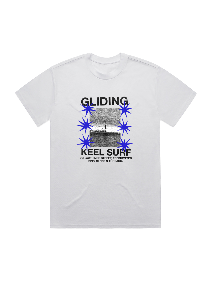 Gliding Tee - Faded White