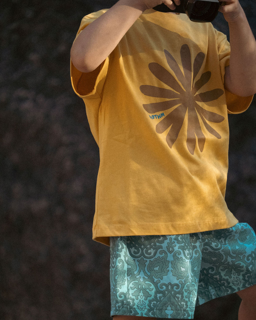 Kids Sun Ra T - Shirt -  Sun Yellow