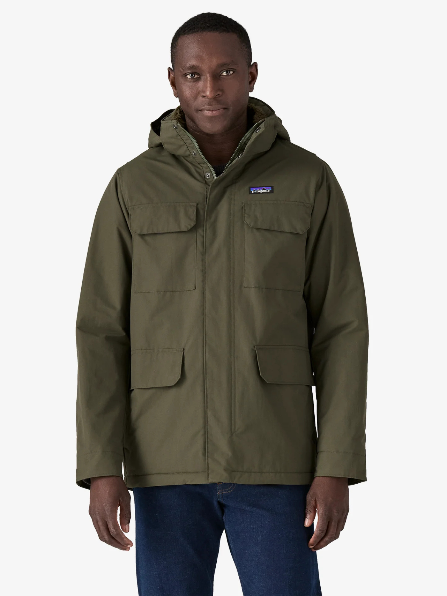Patagonia Men's Isthmus Parka - Basin Green | Keel Surf & Supply