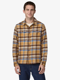 Patagonia Men's Fjord Flannel Shirt - Adventurer: Pufferfish Gold | Keel Surf & Supply