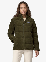 Patagonia Women's Cord Fjord Coat - Pine Needle Green | Keel Surf & Supply