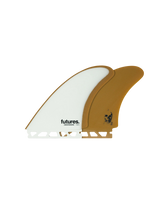 Futures Christenson Fibreglass Twin - White/Brown | Keel Surf & Supply